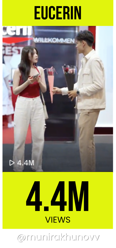 Eucerin campaign &mdash; 4.4M views